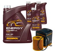 DENCKERMANN Filtro Olio MANNOL Combi LL 5W-30 8L Per Mazda 6 Kombi 2.5 MZR