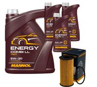 DENCKERMANN Filtro Olio MANNOL Combi LL 5W-30 8L Per Mercedes A-Class