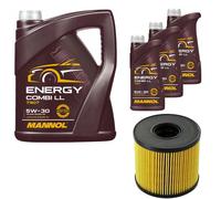 DENCKERMANN Filtro Olio MANNOL Combi LL 5W-30 8L Per Nissan Interstar Bus