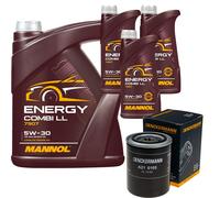 Denckermann Filtro Olio Mannol Combi Ll 5W-30 8L Per Nissan Pick-Up 2.5 Td