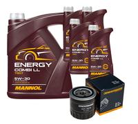 Denckermann Filtro Olio Mannol Combi LL 5W-30 9L Per Nissan NP300 Navara
