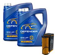 Denckermann Filtro Olio Mannol Defender 10W-40 10L Per Audi A6 Allroad 2.7