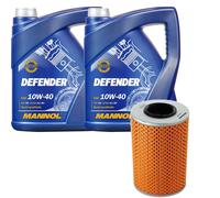 Denckermann Filtro Olio Mannol Defender 10W-40 10L Per Mercedes
