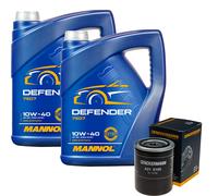 Denckermann Filtro Olio Mannol Defender 10W-40 10L Per Nissan Pick-Up 2.5