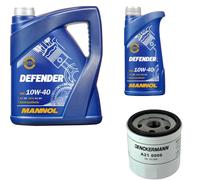 Denckermann Filtro Olio Mannol Defender 10W-40 6L Per Ford Fiesta III 1.3