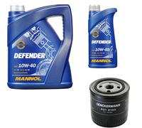 Denckermann Filtro Olio Mannol Defender 10W-40 6L Per MG Rover Streetwise