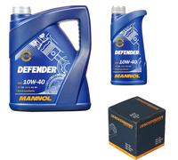 Denckermann Filtro Olio Mannol Defender 10W-40 6L Per Opel Astra G CC 1.6