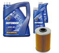 Denckermann Filtro Olio Mannol Defender 10W-40 7L Per BMW 3 Serie Touring 318tds