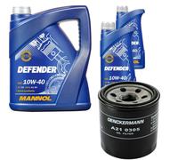 Denckermann Filtro Olio Mannol Defender 10W-40 7L Per Ford Usa Prova II 2.0 16V