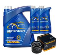 Denckermann Filtro Olio Mannol Defender 10W-40 7L Per Suzuki Ignis 1.2 Celerio