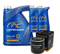 Denckermann Filtro Olio Mannol Defender 10W-40 7L Per VW Lupo 1.7 SDI Caddy II