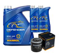 Denckermann Filtro Olio MANNOL Defender 10W-40 7L per VW Transporter IV Box 1.9
