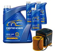 Denckermann Filtro Olio Mannol Defender 10W-40 8L Per Mazda 6 Kombi 2.5 MZR