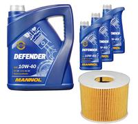 Denckermann Filtro Olio Mannol Defender 10W-40 8L Per Mercedes M-Klasse ML 420