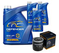 Denckermann Filtro Olio MANNOL Defender 10W-40 8L per VW Transporter IV Box 1.9