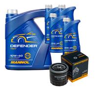 Denckermann Filtro Olio Mannol Defender 10W-40 9L Per Hyundai Matrix 1.6