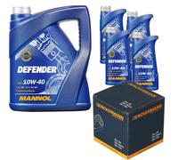 Denckermann Filtro Olio Mannol Defender 10W-40 9L Per Opel Astra G CC 1.6
