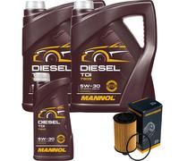 DENCKERMANN Filtro Olio MANNOL Diesel 5W-30 11L Per Jeep Grand Cherokee IV