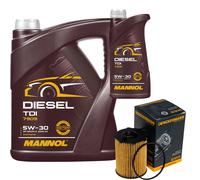 DENCKERMANN Filtro Olio MANNOL Diesel 5W-30 6L Per Ford Focus III Turnier