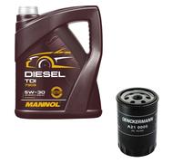 Denckermann Filtro Olio Mannol Diesel TDI 5W-30 5L Per BMW 3 Serie Cabriolet