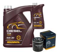 DENCKERMANN Filtro Olio MANNOL Diesel TDI 5W-30 6L Per Chevrolet Spark 1.0