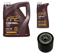 DENCKERMANN Filtro Olio MANNOL Diesel TDI 5W-30 6L Per KIA Sportage 2.0 TD