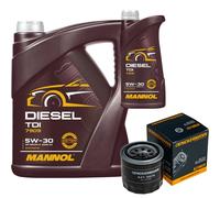 DENCKERMANN Filtro Olio MANNOL Diesel TDI 5W-30 6L Per Mazda 6 Station Wagon 2.2
