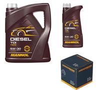 DENCKERMANN Filtro Olio MANNOL Diesel TDI 5W-30 6L Per Mercedes C-Class
