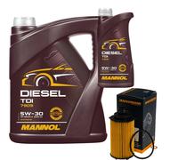 DENCKERMANN Filtro Olio MANNOL Diesel TDI 5W-30 6L Per Ssangyong Tivoli