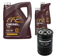 Denckermann Filtro Olio Mannol Diesel TDI 5W-30 7L Per BMW 3er Cabriolet