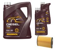 Denckermann Filtro Olio Mannol Diesel TDI 5W-30 7L Per BMW 3er Touring