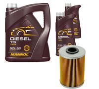 Denckermann Filtro Olio Mannol Diesel TDI 5W-30 7L Per BMW 3er Touring
