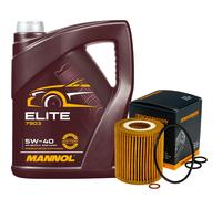 Denckermann Filtro Olio Mannol Elite 5W-40 5L Per BMW 3 Serie Compact 316 TI