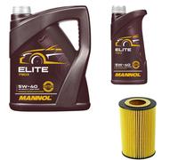 Denckermann Filtro Olio Mannol Elite 5W-40 6L Per Audi Allroad 2.5 TDI