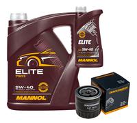 Denckermann Filtro Olio Mannol Elite 5W-40 6L Per Renault Grand Scénic III