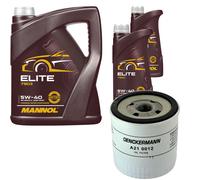 Denckermann Filtro Olio Mannol Elite 5W-40 7L Per Ford Transit Kasten 2.5