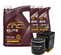 DENCKERMANN Filtro Olio MANNOL Elite 5W-40 7L Per VW Lupo 1.7 SDI Caddy II