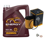 DENCKERMANN Filtro Olio MANNOL Energy 5W-30 5L Per Ford Focus III Turnier Fiesta