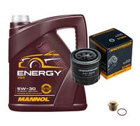 DENCKERMANN Filtro Olio MANNOL Energy 5W-30 5L Per Mazda 5 2.0 CD