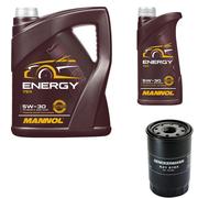 DENCKERMANN Filtro Olio MANNOL Energy 5W-30 6L Per Isuzu D-Max I 2.5 DiTD 4x4