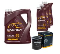 DENCKERMANN Filtro Olio MANNOL Energy 5W-30 8L Per Hyundai I30 1.4 1.6 KIA Venga