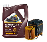 Denckermann Filtro Olio Mannol Energy Premium 5W-30 5L Per Mazda 6 Kombi 2.5 MZR