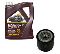 Denckermann Filtro Olio Mannol Energy Premium 5W-30 5L Per Mazda E-Serie Kasten