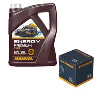 Denckermann Filtro Olio Mannol Energy Premium 5W-30 5L Per Toyota Verso 1.6 D-4D