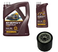 Denckermann Filtro Olio Mannol Energy Premium 5W-30 6L Per Mazda E-Serie Kasten