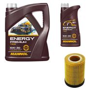 Denckermann Filtro Olio Mannol Energy Premium 5W-30 6L Per Opel Corsa D 1.2 1.4
