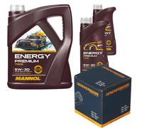 Denckermann Filtro Olio Mannol Energy Premium 5W-30 7L Per Chevrolet Aveo/Kalos