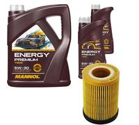 Denckermann Filtro Olio Mannol Energy Premium 5W-30 7L Per Opel Corsa D 1.2 1.4