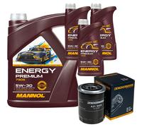 Denckermann Filtro Olio MANNOL Energy Premium 5W-30 8L per Kia Sorento I 2.5