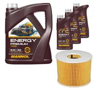 Denckermann Filtro Olio Mannol Energy Premium 5W-30 8L Per Mercedes M-Klasse ML